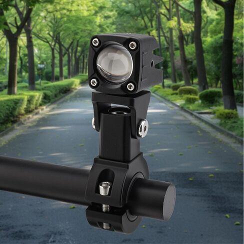 Motorcycle Light Mounting Brackets Adjustable 18-32mm Tube Clamps Spotlight Front Fork Mount,Auxiliary Foglight Bracket for Dirt Bike UTV Offroad,Fits Handlebars, Bumpers, Roll Cage, Roof Rack in Kuwait