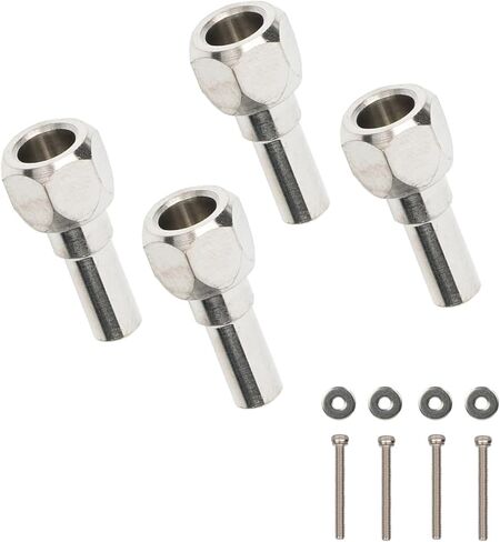 4X M3 Titanium Alloy Shock Standoff For Arrma 6S,TC4 Standoff Shocks Mount ARA330703 for Arrma 6S 1/8 Kraton/Notorious/Outcast/Talion/Typhon 1/7 Mojave/Felony/Infraction/Fireteam/Limitless AR330482-M3 in Saudi Arabia