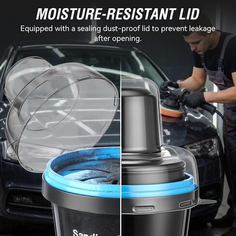 5.3 oz(150g) Black Dry Guide Coat Powder for Guide Coat Auto Body Sanding, Highlights Scratches & Low Spots, Works for Wet & Dry Sanding (Includes Clear Lid, Nitrile Gloves)(1 Pack) in Kuwait