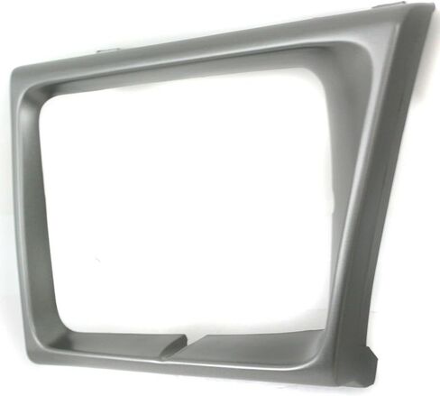 DAT AUTO PARTS Front Left Driver Side Headlight Grille Cover Bezel Replacement for 1992-1996 Ford E150 E250 350 Econoline for Sealed Beam Headlmap Silver Gray Textured Plastic FO2512141 F2UZ13064B in Kuwait