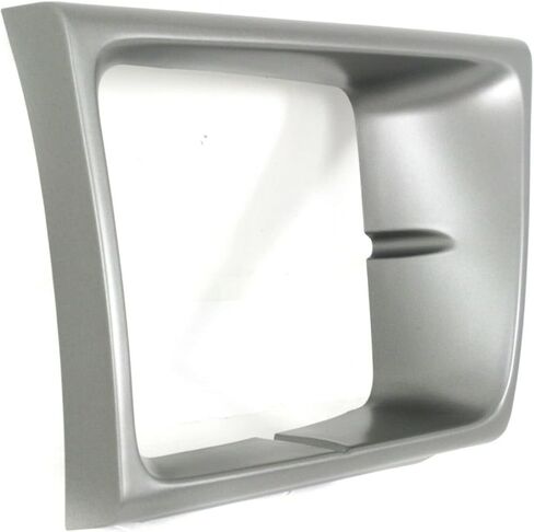 DAT AUTO PARTS Front Left Driver Side Headlight Grille Cover Bezel Replacement for 1992-1996 Ford E150 E250 350 Econoline for Sealed Beam Headlmap Silver Gray Textured Plastic FO2512141 F2UZ13064B in Kuwait