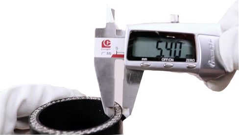 2 "إلى 2.5" ID 90 درجة الكوع المخفض خرطوم السيليكون المقوى، 4 طبقات توربو / مبرد داخلي / أنابيب السحب الهيدروليكية الصناعية (51-63 مم) in Kuwait