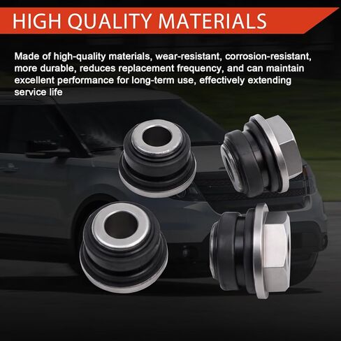 4PCS Rack & Pinion Bushings Kit Compatible with Ford Explorer 2010 2011 2012 2013 2014 2015, AA5Z-3C716-B, AA5Z3C716B in Kuwait