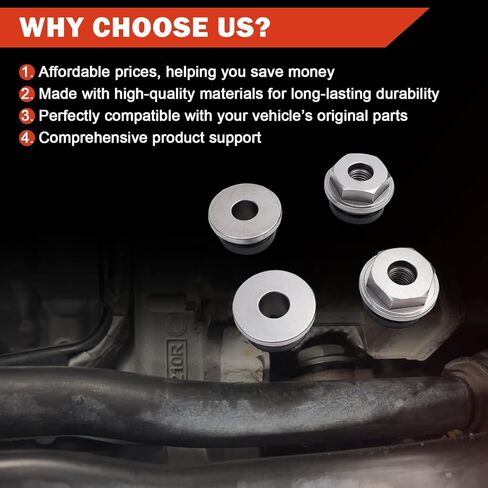 4PCS Rack & Pinion Bushings Kit Compatible with Ford Explorer 2010 2011 2012 2013 2014 2015, AA5Z-3C716-B, AA5Z3C716B in Kuwait
