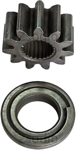 Steering Shaft Pinion Gear & Bushing for MTD 741-0656 941-0656A 717-1554 Toro 112-0863, Used on Riders Since 1999. 11 Tooth. Splined Bore in Kuwait