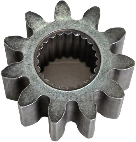 Steering Shaft Pinion Gear & Bushing for MTD 741-0656 941-0656A 717-1554 Toro 112-0863, Used on Riders Since 1999. 11 Tooth. Splined Bore in Kuwait