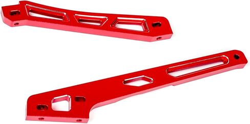 V6 Version Aluminum Chassis Brace Set Front&Rear Brace for Arrma 1/8 Kraton 6S BLX,Aluminum Center Cars Hopups&Upgrades Part, Replaces ARA320754/ARA320754 Hopups Part Hop Ups Support Frame-Red in Kuwait