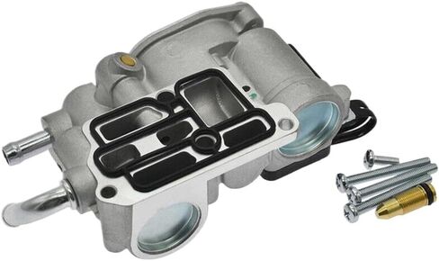 التحكم في سرعة الخمول لجسم الخانق المتوافق مع Eclipse Expo Alant 2.4L SINOCMP MD614698 MD614696 in Kuwait