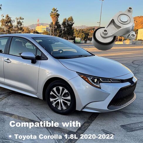 Belt Tensioner Compatible With Toyota Corolla 1.8L 2ZRFAE Engine 2020-2022 Replace# 16620-0T040 in Kuwait