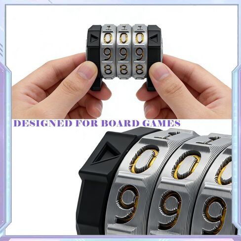 Life Counter for MTG & Board Games, 3-Ring Spinner Wheel Health Tracker Gradient Game Counter for Board Game Table top Games Magic Card Game Accessories CCG Creature Stats, 1Pcs in Kuwait