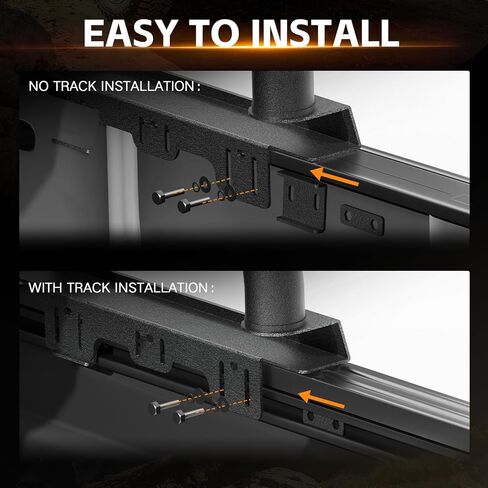 YZONA Sport Roll Bar لشاحنات الالتقاط، رف مطاردة سرير قابل للتعديل مقاس 61 بوصة - 66.9 بوصة مع مصابيح LED متوافقة مع سيلفرادو/سييرا 1500، F-150 F-250 F-350، رام 1500 2500 3500، تويوتا تندرا، نيسان تيتان in Kuwait