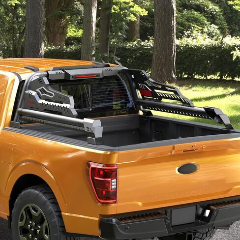 Adjustable Roll Bar for Full-Size & Mid- Size Pickup Trucks, Sport Bar Chase Rack Compatible with Dodge Ram 1500/2500/3500,Ford F-150/F-250/F-350, Toyota Tundra,GMC Sierra,Chevy Silverado,Titanra in Kuwait
