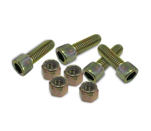 مجموعة براغي وصواميل قفص قضيب لف بديلة لـ Polaris RZR Ranger ACE (3/8 × 1-1/4) - 7517935 7542451 (4 عبوات) in Kuwait