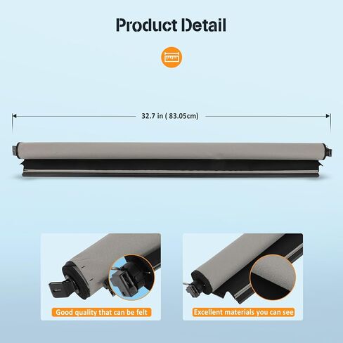ECCPP Sunroof Shade Compatible with 2010-2011 for Cadillac for SRX 2.8L Sunshade Shade Curtain Cover in Kuwait