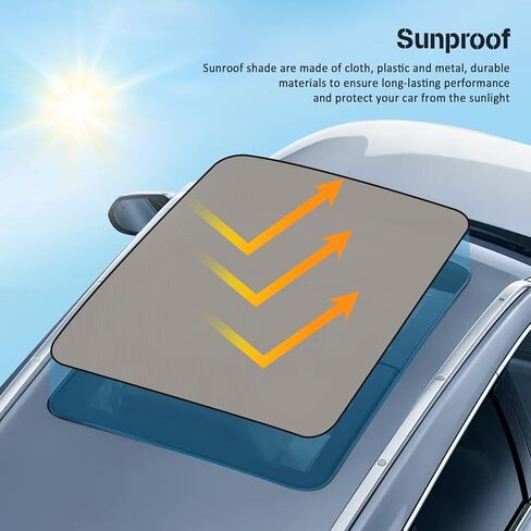 ECCPP Sunroof Shade Compatible with 2010-2011 for Cadillac for SRX 2.8L Sunshade Shade Curtain Cover in Kuwait