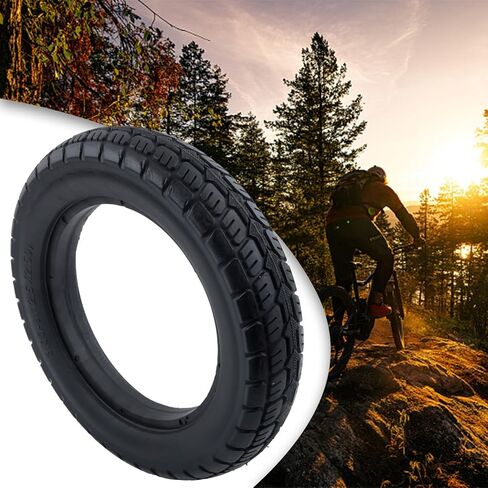 12.5x2.50 Puncture Proof Solid Tire 12-1/2X2 1/4(62-203), for E-for Bike and Electric Scooter, 12 Inch Solid Rubber Tire in Kuwait
