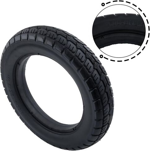 12.5x2.50 Puncture Proof Solid Tire 12-1/2X2 1/4(62-203), for E-for Bike and Electric Scooter, 12 Inch Solid Rubber Tire in Kuwait