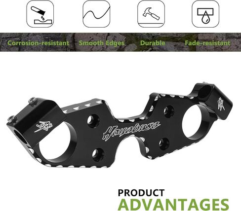 نير شجرة ثلاثي متوافق مع سوزوكي GSXR 1300 هايابوسا 2008-2023، دراجة نارية CNC لخفض الشجرة الثلاثية الأمامية العلوية المشبك العلوي in Kuwait