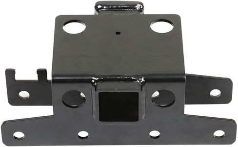 2" Trailer Hitch for Jeep for Wrangler 2018 Jk 2 & 4-Door Rear Tow Bar Step Aluminum Iron Black YI-206535T in Kuwait
