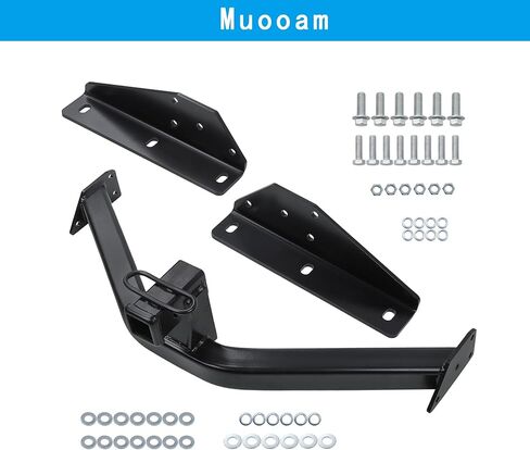 2 Inch Receiver Trailer Towing Hitch Bumper Black Replacement for M-D-X 2014-2020 in Kuwait