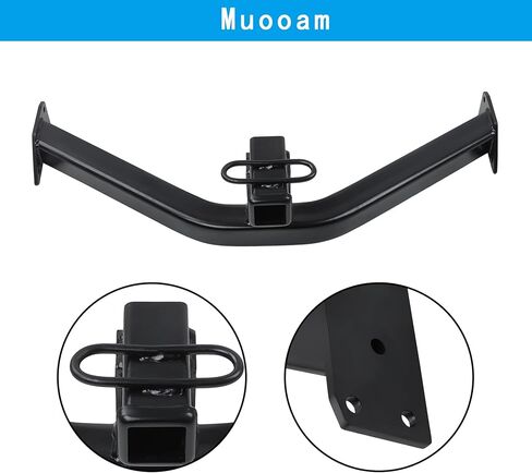 2 Inch Receiver Trailer Towing Hitch Bumper Black Replacement for M-D-X 2014-2020 in Kuwait