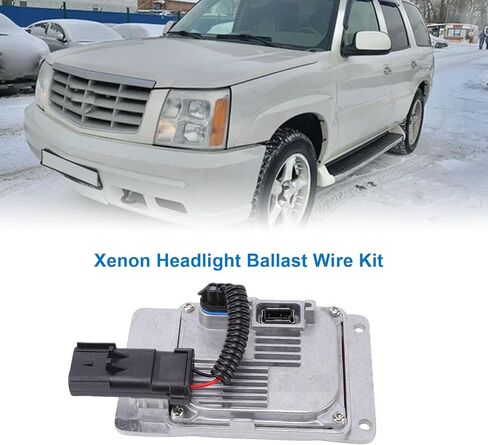 Headlight Control Module, Replacement for EXT 2003 2006 with Heatproof Wires and Enduring Connectors, Plug and Play Design OEM 12335983 19121438 in Kuwait