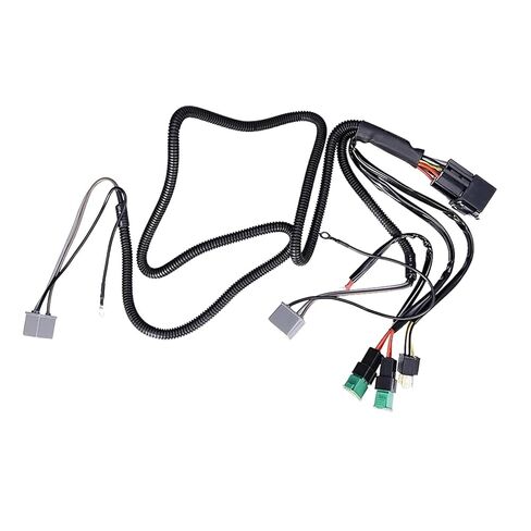 تتابع سلك تسخير H4 9003 Led المصباح تمديد الأسلاك H4 9003 طقم أسلاك تتابع المصباح مع المقابس السيراميك عالية الحرارة in Kuwait