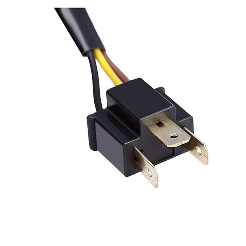 تتابع سلك تسخير H4 9003 Led المصباح تمديد الأسلاك H4 9003 طقم أسلاك تتابع المصباح مع المقابس السيراميك عالية الحرارة in Kuwait