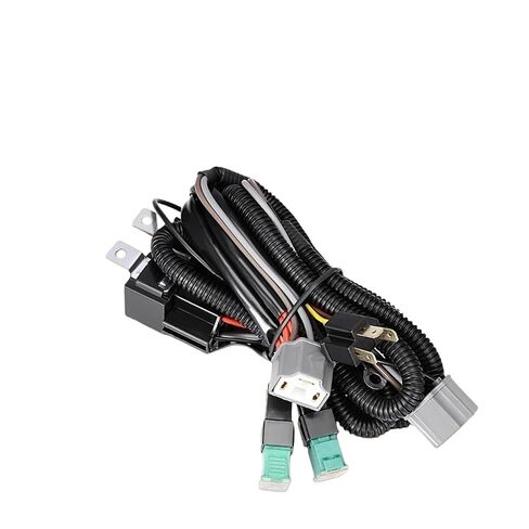 تتابع سلك تسخير H4 9003 Led المصباح تمديد الأسلاك H4 9003 طقم أسلاك تتابع المصباح مع المقابس السيراميك عالية الحرارة in Kuwait
