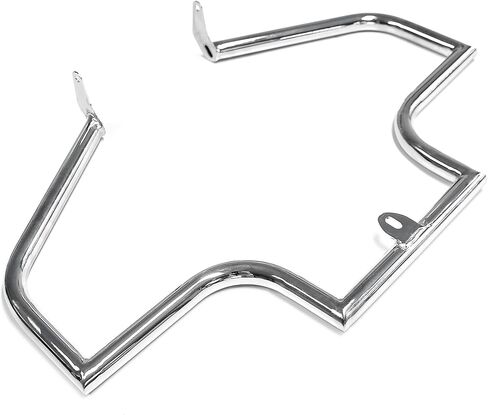 MZS Motorcycle Crash Bar Engine Guard Compatible with 2000-2017 Softail FLST FLS Heritage Deluxe Fat Boy Springer Classic Slim CVO, 1.25" Highway Bar Front Frame Guards Chrome in Kuwait