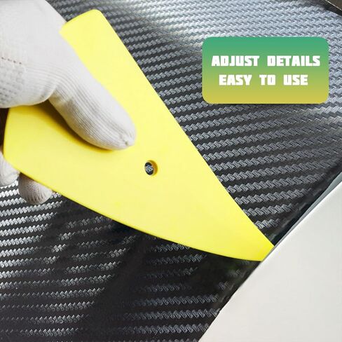 13PCS/Set Car Window Tint Tools Kit, Vehicle Glass Protective Film Installation Set, Automotive Window Film Tinting Wrap Application Tool Accessories, Universal Fit in Kuwait