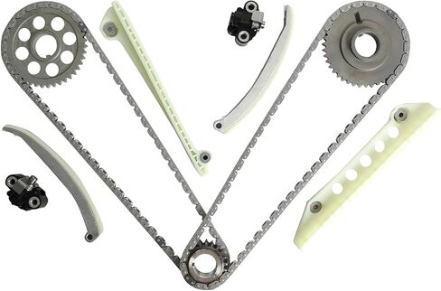 4.6 Head Gasket Set & Timing Chain Kit Bolts Fit For Ford E-150 F-150 Explorer Expedition Mustang 4.6L 2000-2004 HS9792PT-6 9-0387SHX in Kuwait