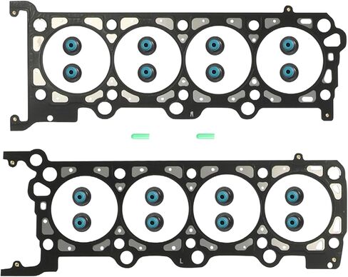 4.6 Head Gasket Set & Timing Chain Kit Bolts Fit For Ford E-150 F-150 Explorer Expedition Mustang 4.6L 2000-2004 HS9792PT-6 9-0387SHX in Kuwait