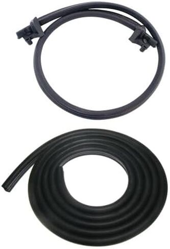 Replacement 2 Piece Tailgate Weatherstrip Seal Set Compatible with Chevrolet Suburban/K1500/K2500 and Tahoe (1992-1999 / Tahoe 1995-1999) in Kuwait