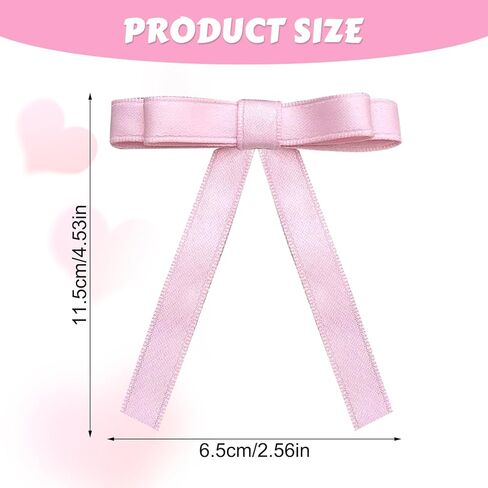 2 Pack Headphone Bow Accessories - Satin Ribbon Cute Headphone Decorations for Girls, Coquette Y2K Aesthetic Headset Attachment for Gaming Headphones, Kawaii Headphones Decor for Women Teens in Kuwait