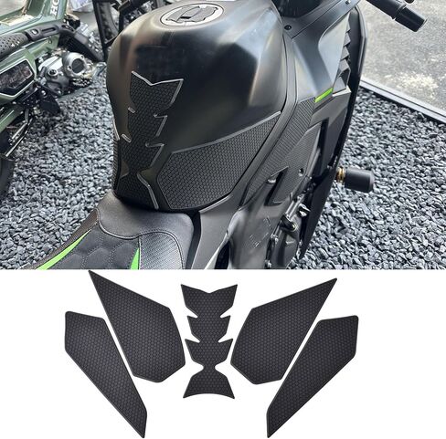 ملصقات حماية لخزان الوقود للدراجات النارية مناسبة لـ Ka&wa&sa&ki Ninja ZX4RR ZX4R ZX 4RR ZX-4R 2023 2024 شارات جانبية مضادة للانزلاق in Kuwait