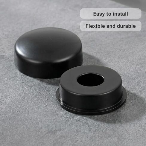 8 Sets Car Plate Screw Caps License Plate Frame Screw Caps Universal License Plates Frame Screws Cap Kit Black Car Plates Frames Frames Bolts Fastener Head Covers Cap for Truck Van Cars in Kuwait