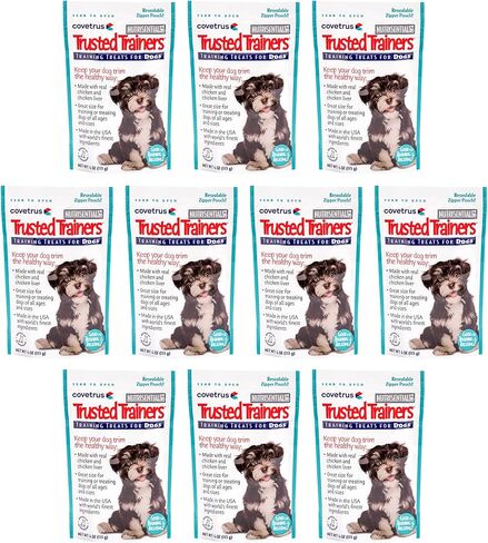 NutriSentials Trusted Trainers Training Treats for Dogs - Soft Dog Treats for Small, Medium & Large Dogs - Chicken Flavor - 3 Pack - 4 oz in Saudi Arabia