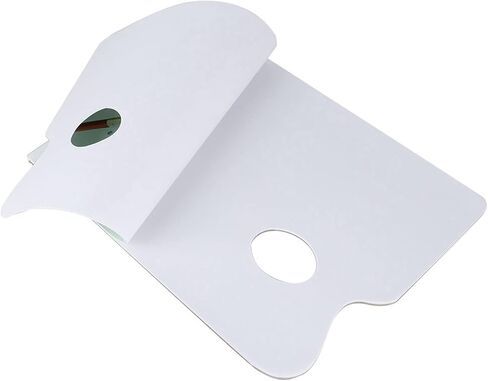 A4 Palette Paper Pad, 30 Sheets Paint Palette Tear Off Watercolor Mixing Pad Oil Painting Color Mixing Paper for Gouache Artist Supplies in Kuwait