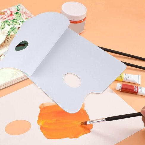 A4 Palette Paper Pad, 30 Sheets Paint Palette Tear Off Watercolor Mixing Pad Oil Painting Color Mixing Paper for Gouache Artist Supplies in Kuwait