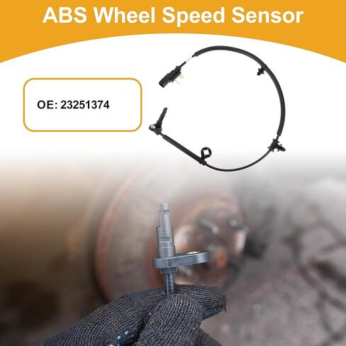 ABS Wheel Speed Sensor No.23251374 Rear Left Right ABS Sensor Anti-lock Braking System Sensor for Buick Envision 2016-2017 L4 2.0L in Kuwait