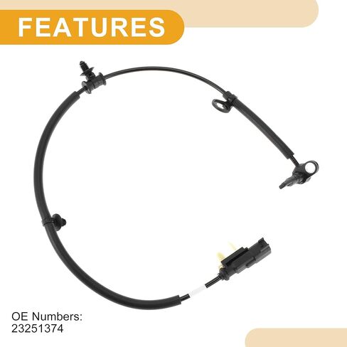 ABS Wheel Speed Sensor No.23251374 Rear Left Right ABS Sensor Anti-lock Braking System Sensor for Buick Envision 2016-2017 L4 2.0L in Kuwait