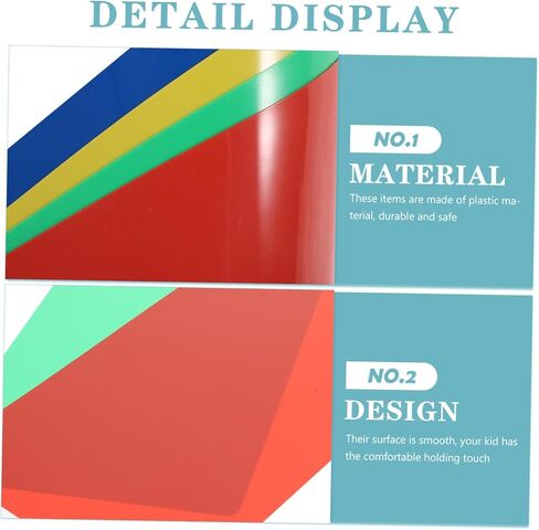 4pcs Plasticine Backing Board Handmade Craft Mat Boys and Girls Painting Station Non-Toxic Easy Clean in Kuwait