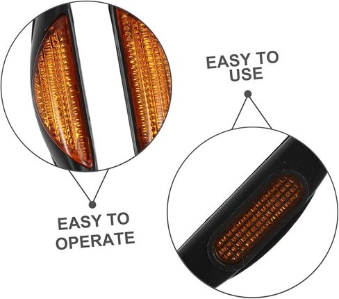 Car Door Edge Protector Strip for Vehicle Side Doors Yellow Abs Material with Weather Resistant and Enhanced Protection Features Sleek Streamlined Appearance in Kuwait