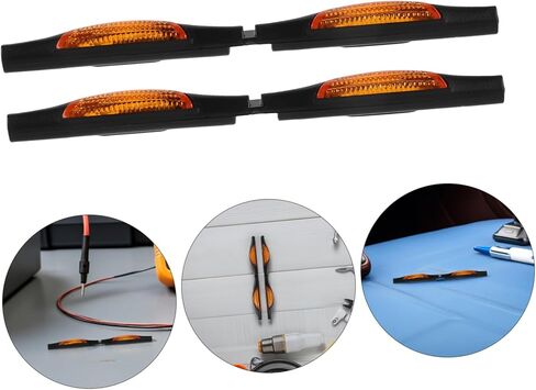 Car Door Edge Protector Strip for Vehicle Side Doors Yellow Abs Material with Weather Resistant and Enhanced Protection Features Sleek Streamlined Appearance in Kuwait
