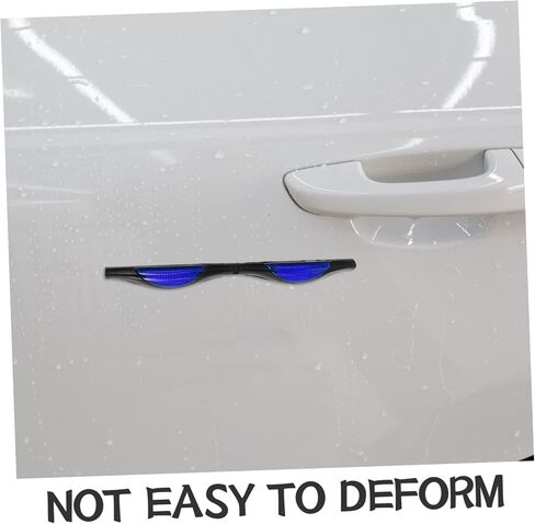 Garneck Car Door Edge Protector Anti-Collision Strip 1 Pair Blue Automotive Door Edge Protection for SUV Bumper Protection Pads for Garage Use in Kuwait
