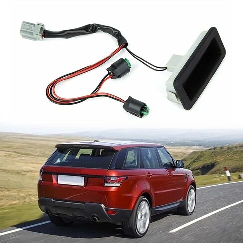 متوافق مع ديسكفري 3 4 LR015457 LR0735941PC غطاء صندوق السيارة الخلفي قفل التمهيد الإصدار مقبض الجذع التبديل الباب الخلفي زر فتح in Kuwait
