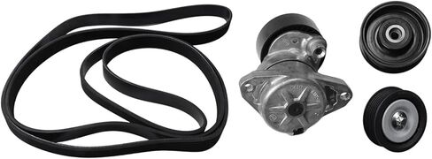 Engine Drive Belt Tensioner Assembly & 2 Idler Pulleys & Belt in Kuwait