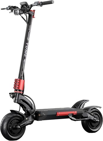 سكوتر كهربائي M YUME SCOOTER Raptor 6000W، 50MPH 56/60 ميل 60V 27/30AH للبالغين، سكوتر طويل المدى 11 بوصة سكوتر سريع للتنقل والمغامرة، معتمد من UL-2272 in Saudi Arabia