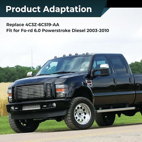 12 قطعة غطاء صمام المحرك الترباس جانب واحد طويل وقصير متوافق مع Ford 6.0 Powerstroke Diesel F250 F350 E350 E450 2003-2010 استبدال 4C3Z-6C519-AA in Kuwait